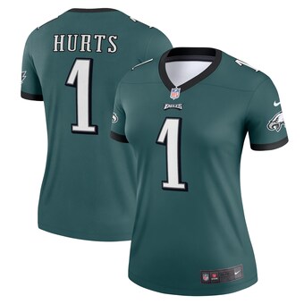 Women's Nike Jalen Hurts Midnight Green Philadelphia Eagles Legend Jersey