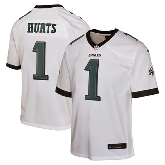 Jalen Hurts Philadelphia Eagles Nike Youth Game Jersey - White