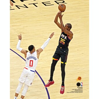 Kevin Durant Phoenix Suns Unsigned Fanatics Authentic Shooting vs. Clippers in 2023 NBA Playoffs Photograph