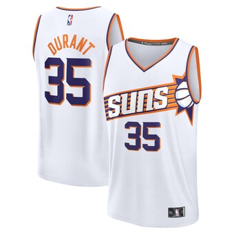 Kevin Durant Phoenix Suns Fanatics Fast Break Replica Player Jersey - Association Edition - White