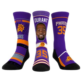 Kevin Durant Phoenix Suns Rock Em Socks Unisex Three-Pack Player Crew Socks Set