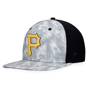 Men's Pittsburgh Pirates Majestic Gray Smoke Dye Snapback Hat