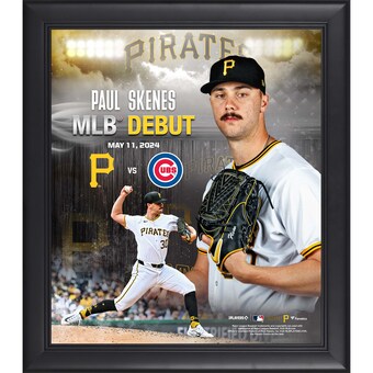 Paul Skenes Pittsburgh Pirates Fanatics Authentic 15" x 17" 2024 MLB Debut Collage