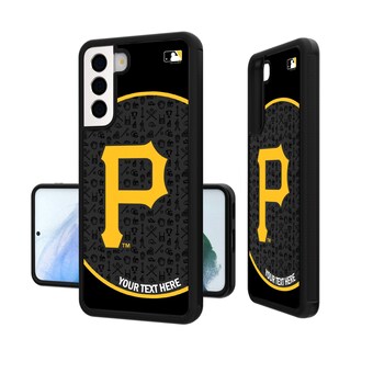 Pittsburgh Pirates Circle Design Personalized Galaxy Bump Case