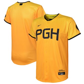 Toddler Pittsburgh Pirates  Nike Gold City Connect Replica Jersey