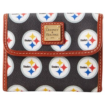 Pittsburgh Steelers Dooney & Bourke Flap Credit Card Wallet