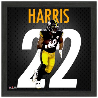 Pittsburgh Steelers Najee Harris Highland Mint 13'' x 13'' Impact Jersey Framed Photo
