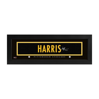 Pittsburgh Steelers Najee Harris Imperial 8'' x 24'' Framed Signature Name Plate