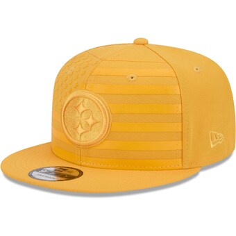 Men's Pittsburgh Steelers New Era Gold Independent 9FIFTY Snapback Hat