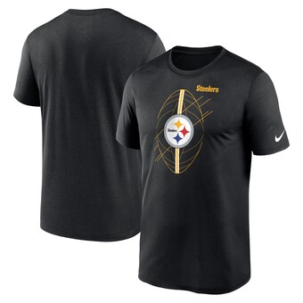 Men's Pittsburgh Steelers  Nike Black Legend Icon Performance T-Shirt