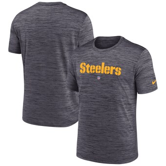 Men's Pittsburgh Steelers Nike Black Velocity Performance T-Shirt