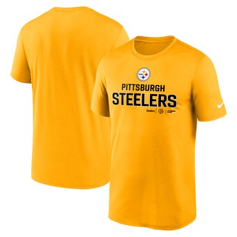 Men's Pittsburgh Steelers Nike Gold Legend Community Performance T-Shirt