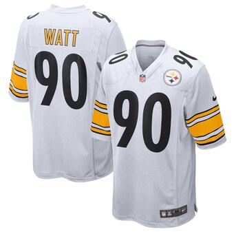 Men's Pittsburgh Steelers T.J. Watt Nike White Game Jersey