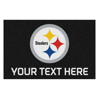 Pittsburgh Steelers 19'' x 30'' Personalized Accent Rug