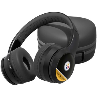 Pittsburgh Steelers Personalized Wireless Bluetooth Headphones & Case