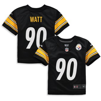 Toddler Pittsburgh Steelers T.J. Watt Nike Black Game Jersey