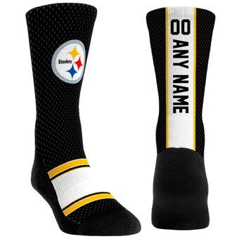 Unisex Pittsburgh Steelers Rock Em Socks Custom Jersey Crew Socks