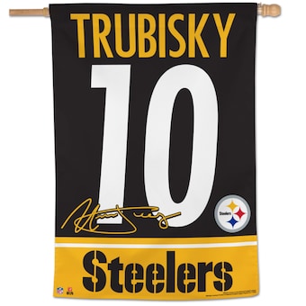 Pittsburgh Steelers Mitchell Trubisky WinCraft 28'' x 40'' Single-Sided Vertical Banner