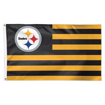 Pittsburgh Steelers WinCraft 3' x 5' Americana Stars & Stripes Deluxe Flag