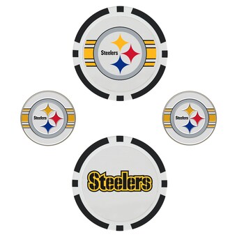 Pittsburgh Steelers WinCraft 4-Pack Ball Markers Set