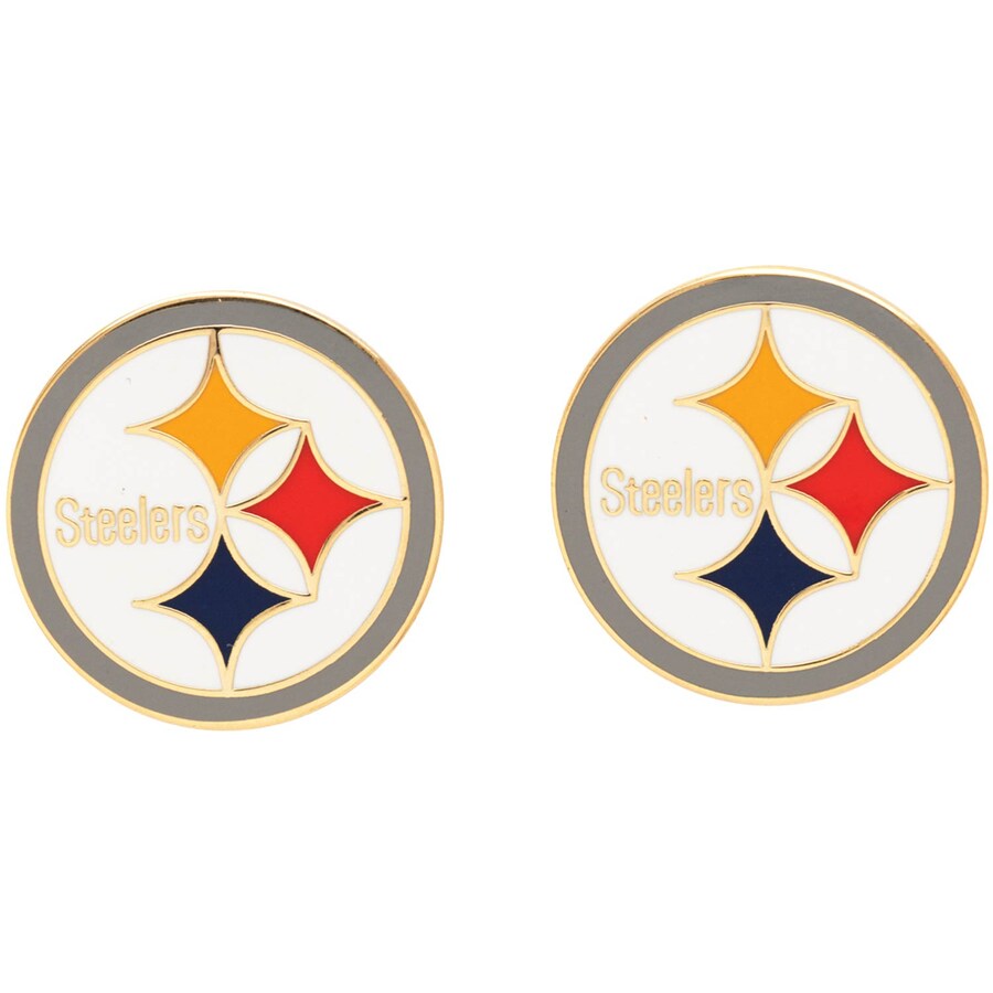 Pittsburgh Steelers WinCraft Post Logo Earrings