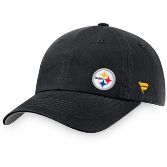 Women's Pittsburgh Steelers Fanatics Black Flawless Adjustable Hat