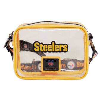 Women's Pittsburgh Steelers Loungefly Clear Crossbody Bag