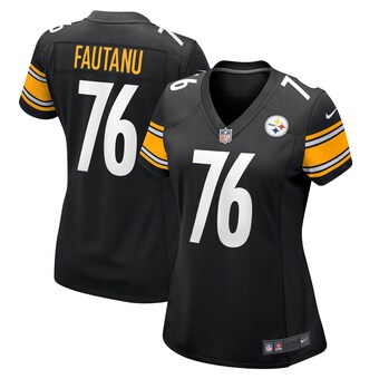 Women's Pittsburgh Steelers Troy Fautanu Nike  Black  Game Jersey