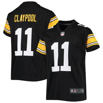 Youth Pittsburgh Steelers Chase Claypool Nike Black Alternate Game Jersey