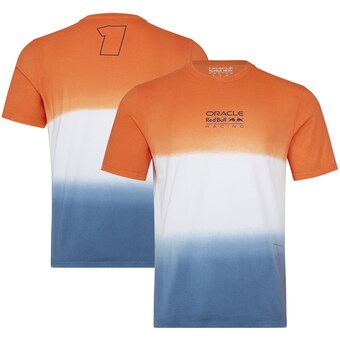 Max Verstappen Red Bull Racing Castore Unisex 2023 Driver T-Shirt - Orange/White/Blue