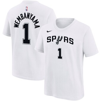 Victor Wembanyama San Antonio Spurs Nike Youth Name & Number Association T-Shirt - White