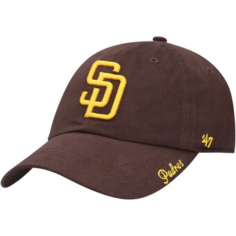 Women's San Diego Padres '47 Brown Team Miata Clean Up Adjustable Hat