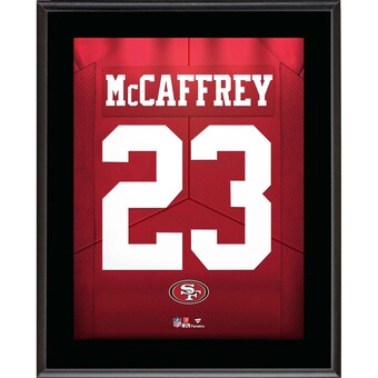 Christian McCaffrey San Francisco 49ers Fanatics Authentic 10.5" x 13" Jersey Number Sublimated Player Plaque