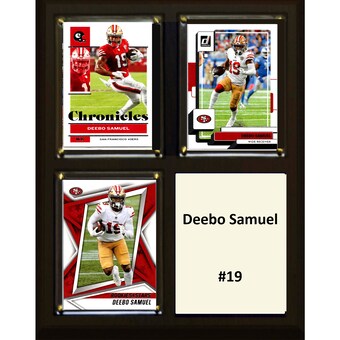 San Francisco 49ers Deebo Samuel 8" x 10" Trading Card Plaque