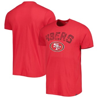 Men's San Francisco 49ers '47 Scarlet All Arch Franklin T-Shirt