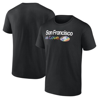 Men's San Francisco 49ers Black City Pride Team T-Shirt