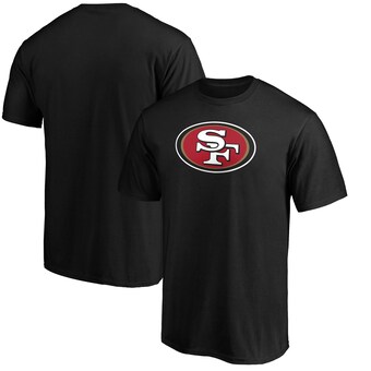 Men's San Francisco 49ers Black Team Primary Logo T-Shirt