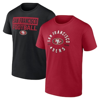 Men's San Francisco 49ers Fanatics Serve T-Shirt Combo Pack