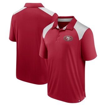 Men's San Francisco 49ers Fanatics Scarlet Primary Polo