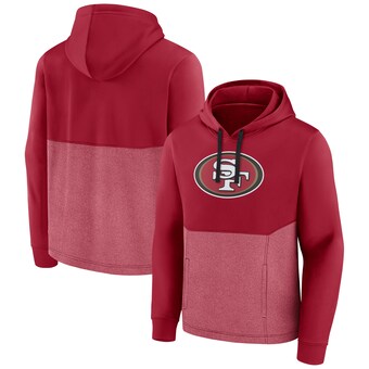 Men's San Francisco 49ers Fanatics Scarlet Winter Camp Pullover Hoodie