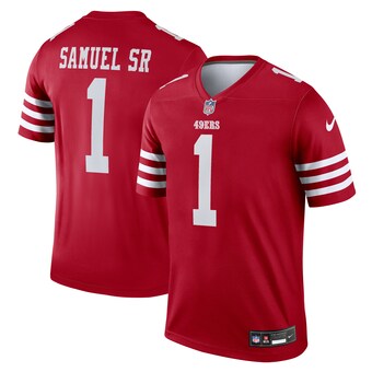 Men's San Francisco 49ers Deebo Samuel Sr Nike Scarlet Legend Jersey