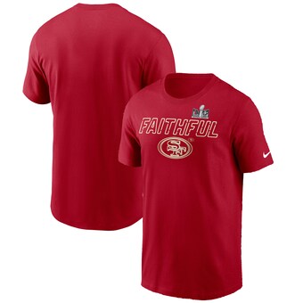 Men's San Francisco 49ers Nike Scarlet Super Bowl LVIII Local T-Shirt