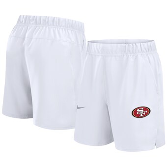 Men's San Francisco 49ers Nike White Blitz Victory Performance Shorts