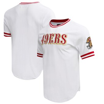 Men's San Francisco 49ers  Pro Standard White Classic Chenille Double Knit T-Shirt