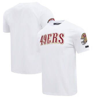 Men's San Francisco 49ers  Pro Standard White Classic Chenille T-Shirt