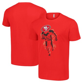 Men's San Francisco 49ers Starter Scarlet Logo Graphic T-Shirt