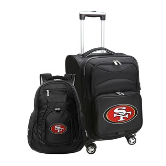 San Francisco 49ers  MOJO Black Softside Carry-On & Backpack Set