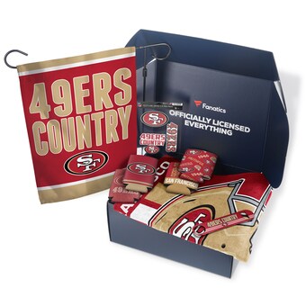 San Francisco 49ers Fanatics Pack Tailgate Game Day Essentials Gift Box - $80+ Value