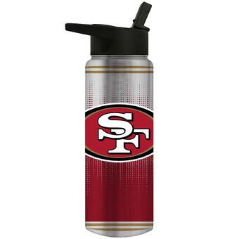 San Francisco 49ers Team Logo 24oz. Personalized Jr. Thirst Water Bottle