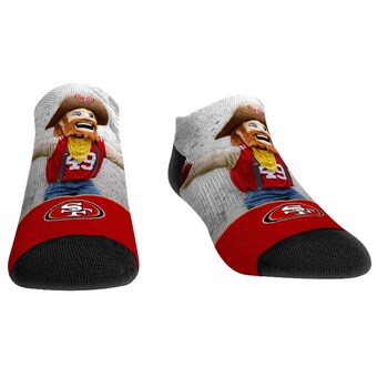 Unisex San Francisco 49ers Rock Em Socks Mascot Walkout Low Cut Socks